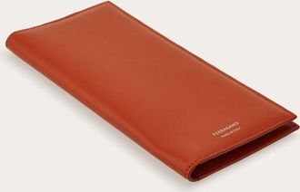 Ferragamo Leather Wallet - Red