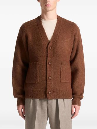 Mani&egrave;re De Voir buttoned cardigan - Brown