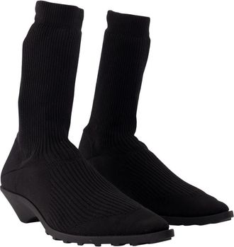 Camper Womens Ganxet Ankle Boots - Camper Synthetic Black Shoes Ankle-Boots