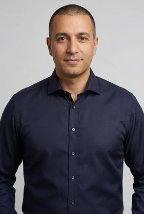 Olymp Businesshemd OLYMP Level Five body fit, Herren, Gr. 37, N-Gr, blau (nachtblau), Web, Obermaterial: 97% Baumwolle, 3% Elastolefin, k&ouml;rpernah, 2-Knopf-M