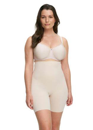 Susa Miederhose SUSA MH hoch mit Bein, Damen, Gr. 36, sand, Microfaser, Obermaterial: 60% Polyamid, 39% Elasthan, 1% Baumwolle, unifarben, Unterhosen Miede