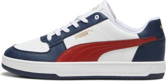 Puma Unisex CAVEN 2.0 Sneaker, White-Mars RED-Club Navy, 8 UK
