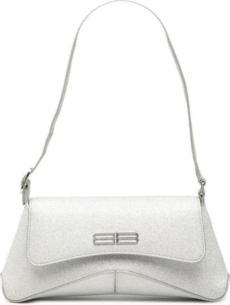 Balenciaga Pre-owned Shoulder Bags, female, Gray, Size: ONE SIZE Pre-owned Shoulder Bag