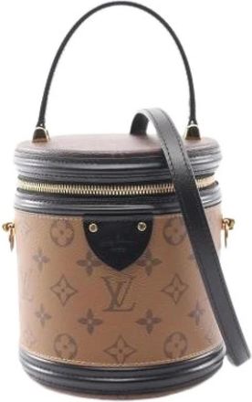 Louis Vuitton Pre-owned Monogram Reverse Bucket Bag - Pre-owned - Mujer - Marr&oacute;n - ONE SIZE