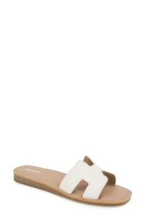 Esprit Leona Slide Sandal in Off White at Nordstrom Rack, Size 7.5