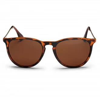 Cheapo Roma Polarized S3 Sonnenbrille - Unisex | wei&szlig;/braun