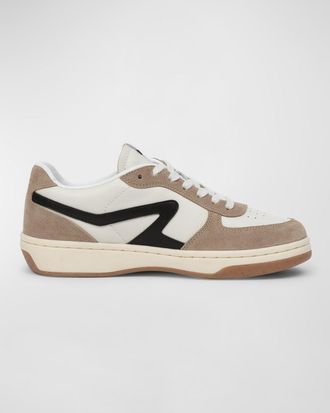 Rag & Bone Retro Colorblock Low-Top Court Sneakers