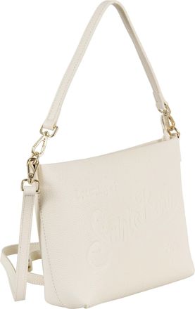 MC2 Saint Barth Textured Leather Clutch Bag With Removable Handle