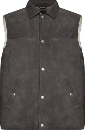 Brunello Cucinelli Hombre, Chaquetas, Gris, Talla: S