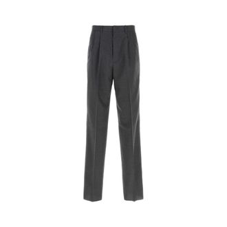 Jil Sander Suit Trousers, male, Gray, Size: XL Trouser 222 AW 22