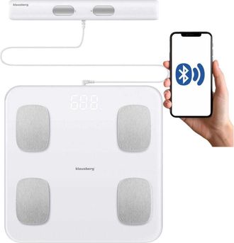 OEM B&aacute;scula De Ba&ntilde;o Anal&iacute;tica Inteligente Ios Android Klausberg Kb-7853