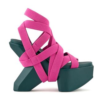 United Nude High Heel Sandals, female, Pink, Size: 10 US Boulder Bondage