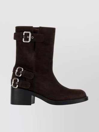 Chlo&eacute; dakota ankle boots block heel