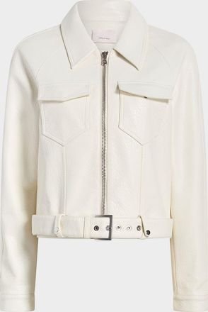 Cinq &agrave; Sept Saffira Vegan Leather Jacket