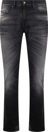 Diesel Black Mid Rise Jeans