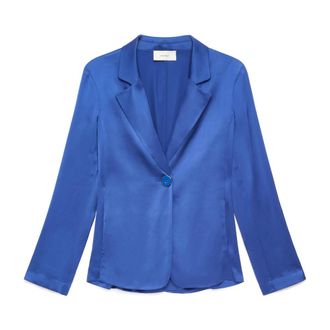 Maliparmi Mujer, Chaquetas, Azul, Talla: S