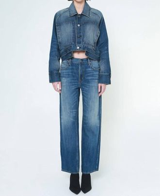 Noend Miley Straight Jeans In Blue