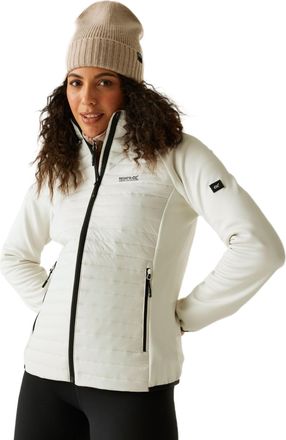 Regatta Womens Clumber Hybrid Jacket Water Repellent Insulated Stretch Winter Layer