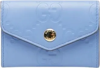 Gucci Pre-owned Wallets, female, Blue, Size: ONE SIZE Pre-owned Card Case