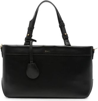 Bally Cabas S - Dames - Shoppers - Zwart - ONE Size - Leer - Tassen