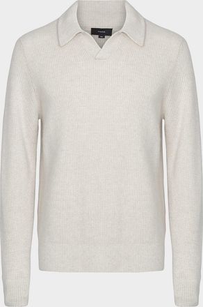 Vince Mens Boiled Cashmere Thermal Sweater