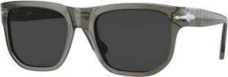 Persol Po 3306S 110348 Zonnebril - unisex - Zonnebrillen - Groen - 55 MM - Accessoires
