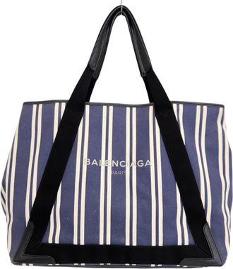 Balenciaga Navy Tote Bag (Pre-Owned)