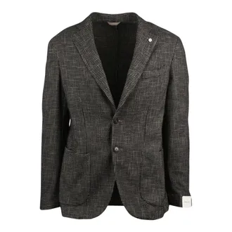 L.B.M. 1911 Hombre, Chaquetas, Negro, Talla: M