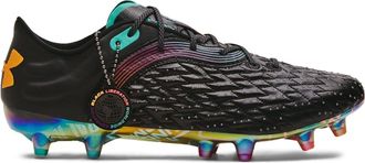 Under Armour Mens Clone Magnetico 2 Adults Firm Ground Football Boots in Black - Size UK 7.5