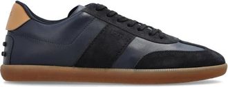 Tod's Leren Sneakers - Heren - Sneakers - Blauw - 42 EU - Leer - Schoenen