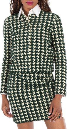 Burberry Buttoned Up Fitted Cardigan, Size Medium