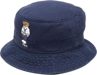 Polo Ralph Lauren Loft Bucket Hat - male - Polo Ralph Lauren - Accessories - Blue - S/M - Accessories