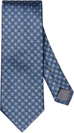 Eton Medallion Silk Tie in Navy at Nordstrom