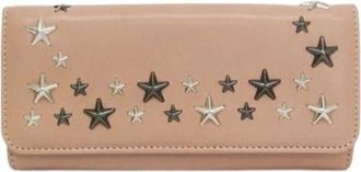 Jimmy Choo London Pre-owned Wallets, female, Pink, Size: ONE SIZE Pre-owned Leather wallets
