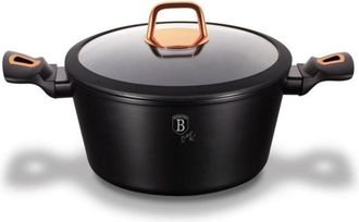 Berlinger Haus Maceta De Granito De 20 Cm Berlinger Haus Black Rose Bh-1641