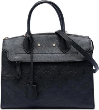 Louis Vuitton Pre-owned Pont Neuf MM - Dames - Vintage Handtas - Zwart - ONE Size - Leer - Vintage