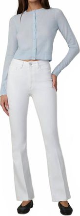 Joe's Hi Honey Bootcut Jeans In White