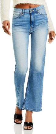 Re/Done 70S Crop Boot Pants In West Coast Fade