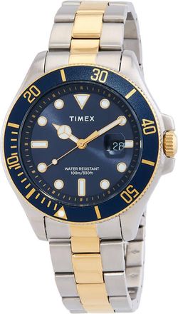 Timex Harborside Coast Quartz Blue Dial Mens Watch TW2V42000