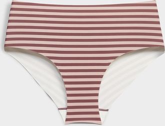 Miiyu Womens Stretch Laser-cut bikini panty Recycled nylon