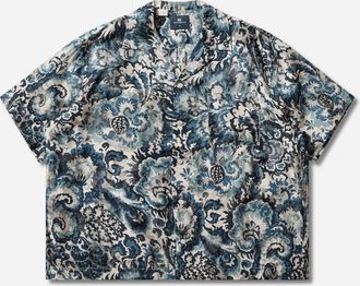 Levi's Men s Blue Tab Short Sleeve Camp Shirt Blue