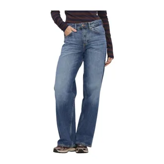 Lee Jeans, Dames, Blauw, W30, Katoen, Rider Loose Jeans