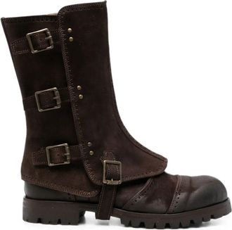 Ziggy Chen Mid Boots With Spats