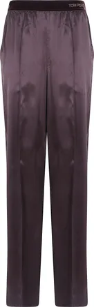 Tom Ford Pants Silk Satin Peach Feel