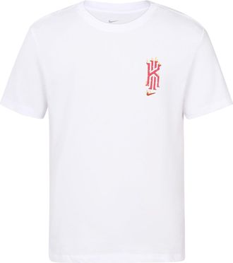 Nike Dri-FIT Kyrie Kyrie Irving Printing Round Neck Sports Short Sleeve White DJ1567-100