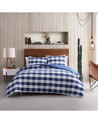 Wrangler Bison Plaid Cotton Comforter Bedding Set