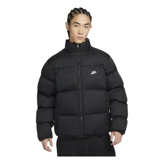 Nike Sportswear Club Puffer Jacket Asia Sizing Black FB7369-010