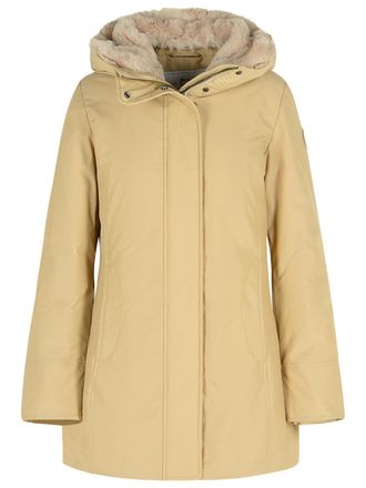 Woolrich Boulder beige Baumwollmischung Parka