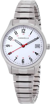 Bulova Quartz White Dial Ladies Watch 43M119