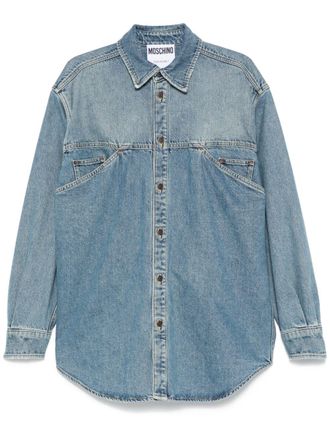 Moschino Denim overhemd - Blauw